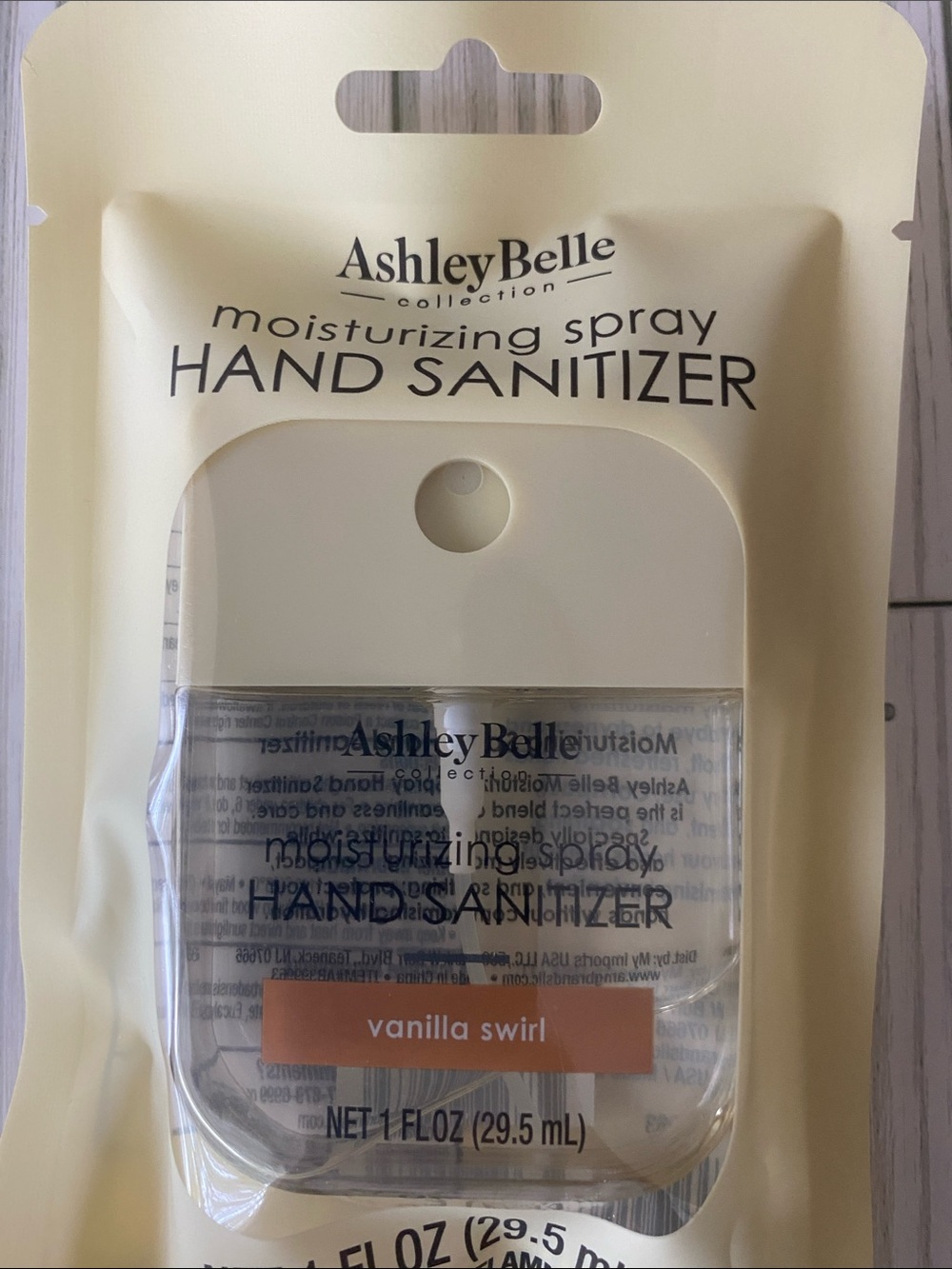 3/$10 Ashley Belle VANILLA SWIRL Hand Sani Spr@y